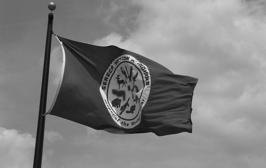 Allegany Territory Steamburg Flag